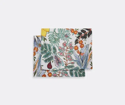 La Doublej Botanical Print Tablemats (set Of 2) In Multicolor