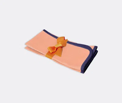 La Doublej Large Linen Napkins (set Of 2) In Pink