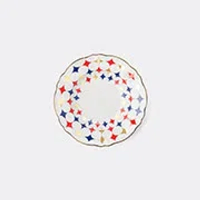 Bitossi Home 4 Piece Lampo Deep Plate Set In Multicolor