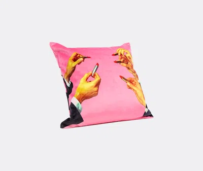 Seletti Cushions Pink/multicolor Uni In Pink/multicolor