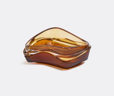 Zaha Hadid Design Decorative Objects Amber 2 In Amber