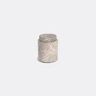 Michaël Verheyden Small Cont Marble Container In Grey