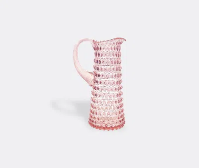 Klimchi Tall Hobnail Jug In Pink