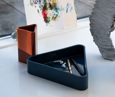 Raawii Canvas Triangle Centrepiece In Blue