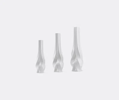 Zaha Hadid Design Decorative Objects White 4 In White