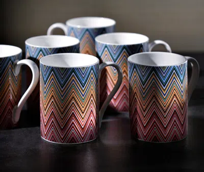 Missoni Zigzag Jarris Mug In Multicolour