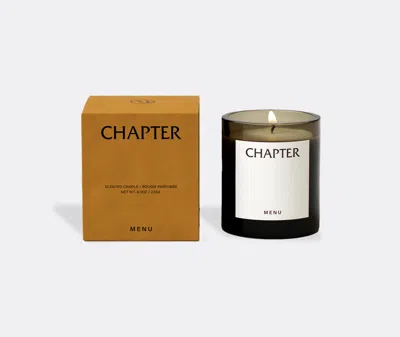Menu Chapter Olfacte Scented Candle In Brown