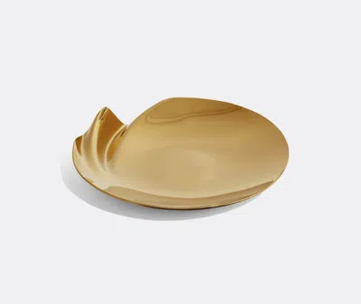 Zaha Hadid Design Decorative Objects Gold Uni In Gold