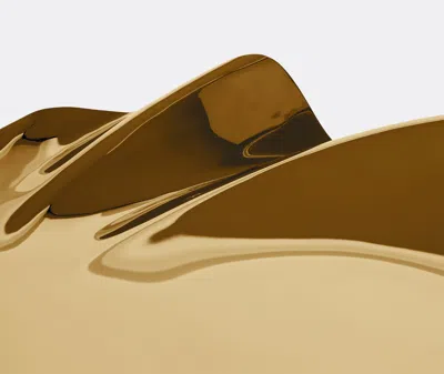 Zaha Hadid Design Decorative Objects Gold Uni In Gold