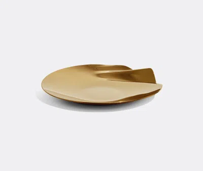 Zaha Hadid Design Decorative Objects Gold Uni In Gold