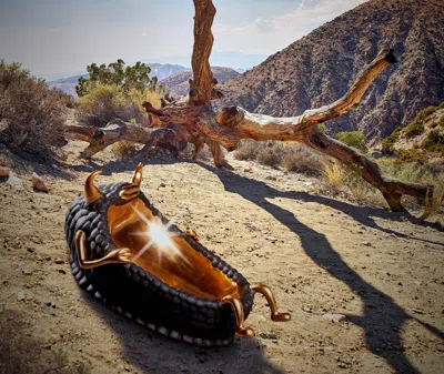 L'objet Haas Lazy Susan Decorative Tray In Black