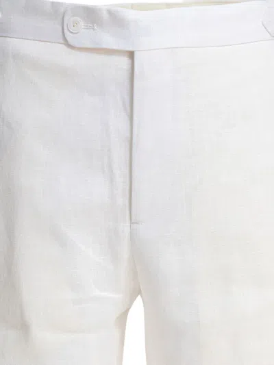 Bode Embroidered Straight Leg Pants In Gray