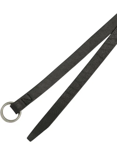 Nonnative Black Cow Leather Belt In Brown