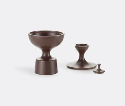 Vitra Ceramic Container No. 1 In No. 1, Dark Aubergine