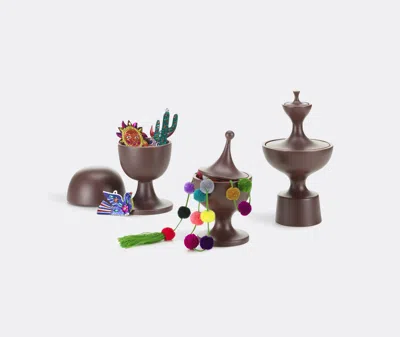 Vitra Ceramic Container No. 1 In No. 1, Dark Aubergine
