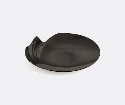 Zaha Hadid Design Decorative Objects Black Uni In Black
