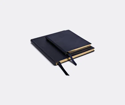 Smythson Notebooks Navy Uni In Navy