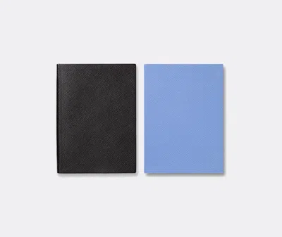 Smythson Notebooks Nile Blue Uni In Nile Blue