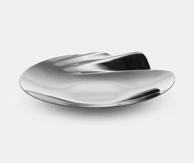 Zaha Hadid Design Decorative Objects Silver 2 In Silver