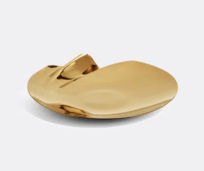 Zaha Hadid Design Decorative Objects Gold Uni In Gold