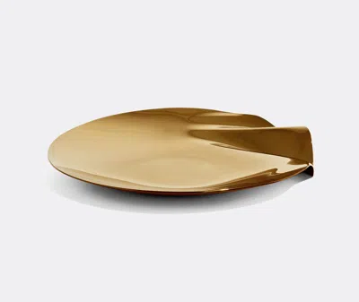 Zaha Hadid Design Decorative Objects Gold Uni In Gold