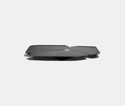 Zaha Hadid Design Serving And Trays Black Uni In Black