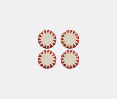 Les-ottomans Tableware Red Uni In Red