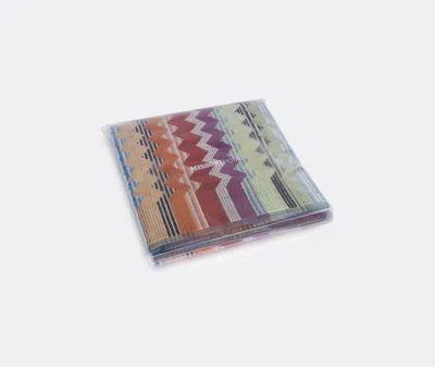 Missoni Bath Linens Orange Multicolor Uni In Orange Multicolor