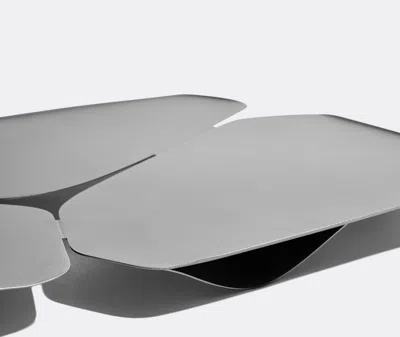 Zaha Hadid Design Serving And Trays Silver Uni In Silver