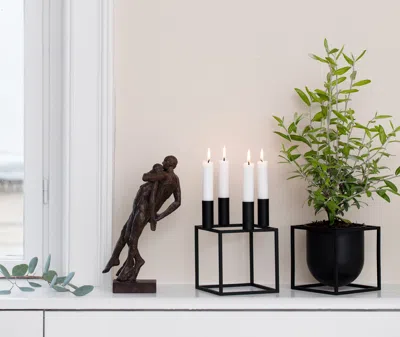 By Lassen Vases Black Uni In Black