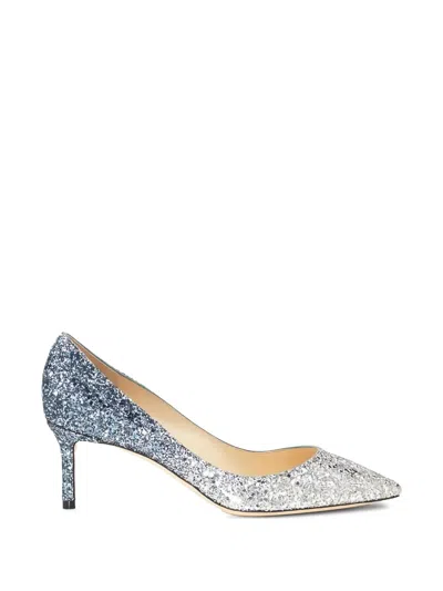 Jimmy Choo Romy 85 Pumps In Silver