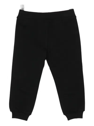 Moschino Logo Sweatpants In Black