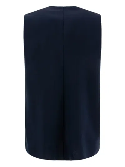 Fit F.it Blue Tank Top In Blue