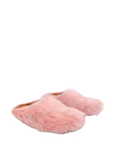 Marni Fussbett Sabot In Pink