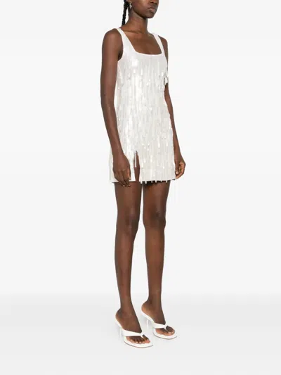LE SABLE 亮片缀饰迷你连衣裙