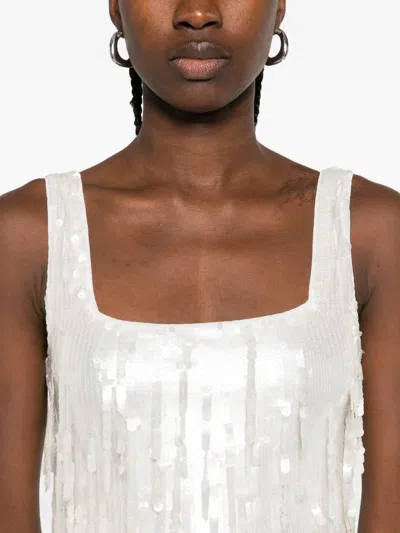 LE SABLE 亮片缀饰迷你连衣裙