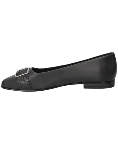 Easy Street Women's Keely Square Toe Ballet Flats In Black