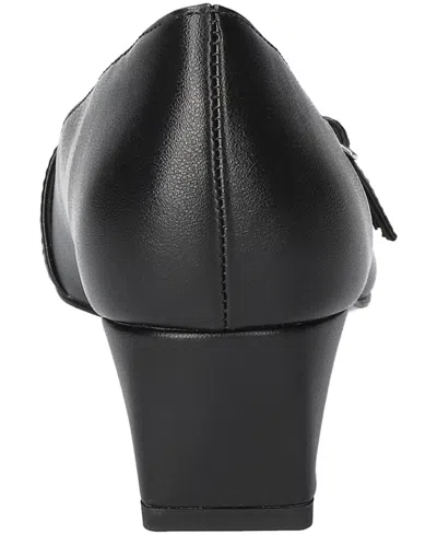 Easy Street Women's Enya Square Toe Pumps In Black