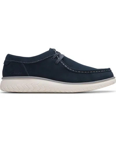 Clarks Suede Sneaker In Blue