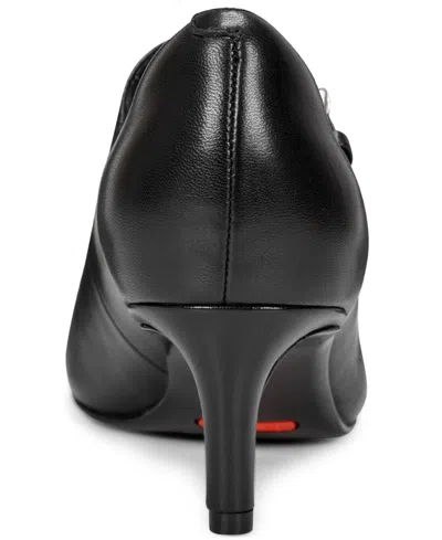 Rockport Women's Chase Mary Jane Pointed-toe Pumps In Black