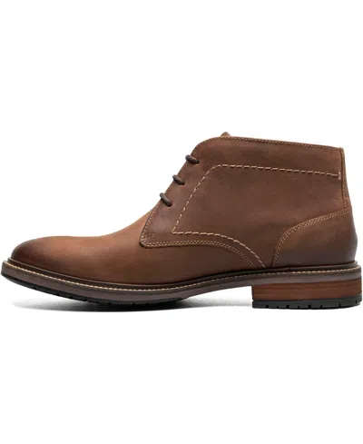 Florsheim Forge Plain Toe Chukka Boot In Brown