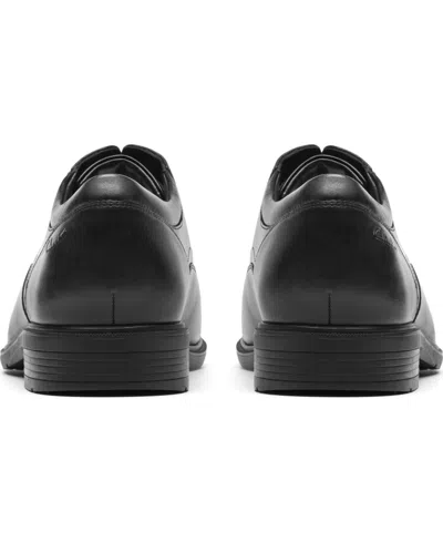 Clarks Men's Steadwell Ox Lace Up Dress Shoe In Black