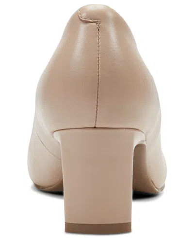 Rockport Women's Merida Block Heel Pumps In Neutral
