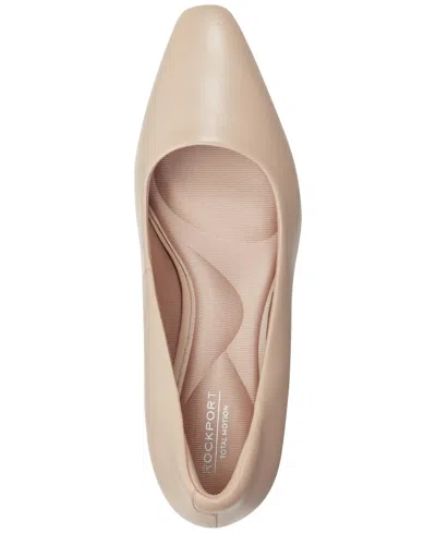 Rockport Women's Merida Block Heel Pumps In Neutral