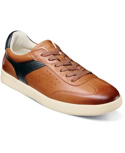 Florsheim Pace T-toe Lace Up Sneakers In Brown