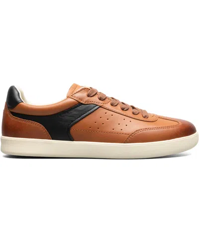 Florsheim Pace T-toe Lace Up Sneakers In Brown