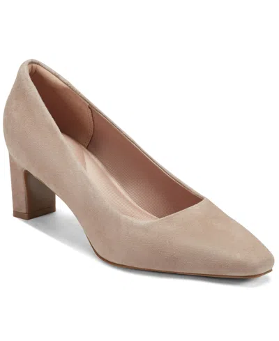 Rockport Women's Merida Block Heel Pumps In Neutral