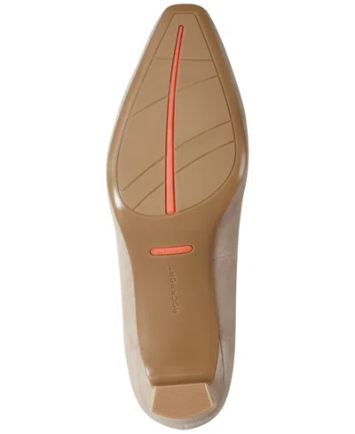 Rockport Women's Merida Block Heel Pumps In Neutral