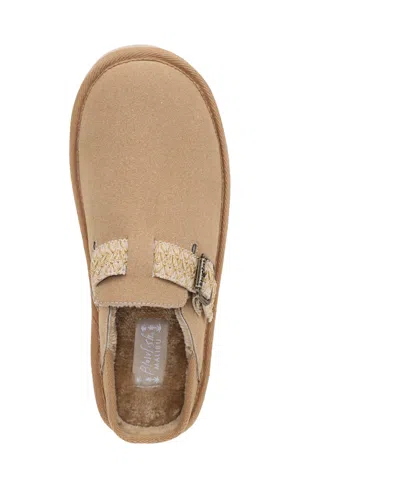 Blowfish Malibu Women's Monday Round Toe Platform Mules In Brown