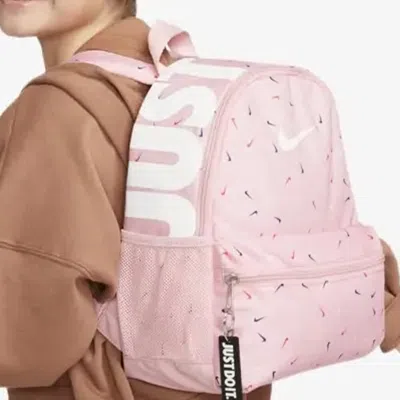 Nike (ps)  Brasilia Just Do It Mini Backpack 'pink'